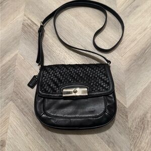 EUC Coach | Kristin Woven Braided Leather Crossbody | Style #47478